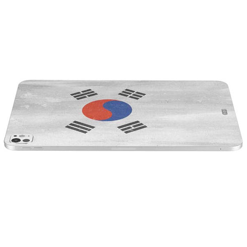 South Korean Flag Distressed iPad Pro 13in M4 (2024) Skin